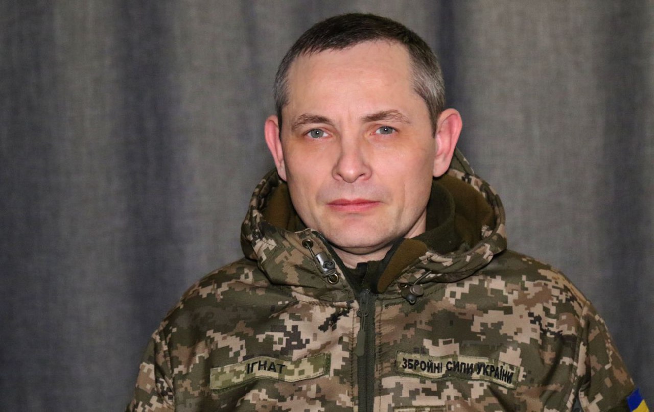 Спикер командования Воздушных сил ВСУ Юрий Игнат. Фото: Командование Воздушных сил